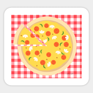 Pizza Sticker